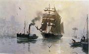 unknow artist Seascape, boats, ships and warships. 102 Sweden oil painting artist